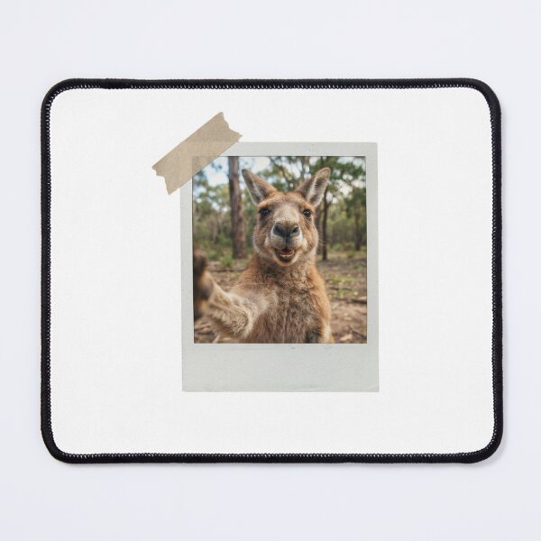 Item preview, Kangaroo picture vintage camera instant funny meme kawaii cute designed and sold by CheeseBlueprint.