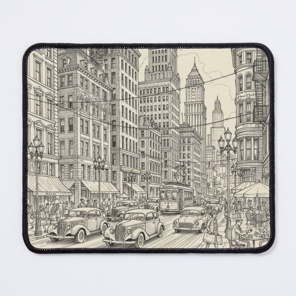 Item preview, Vintage city designed and sold by AnonimusDesigns.