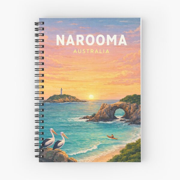 Item preview, Narooma New South Wales Sapphire Coast Lighthouse and Coastal Rocks designed and sold by Aryabek.