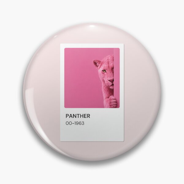Item preview, Pantone Panther  | Minimalist Pop Art Pink Print designed and sold by MakitoDesign.