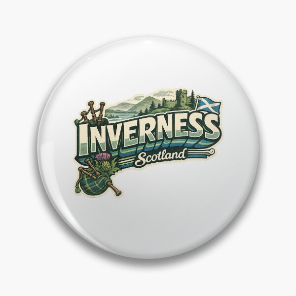 Item preview, Inverness Highlands Scotland Castle and Loch Heritage designed and sold by Aryabek.