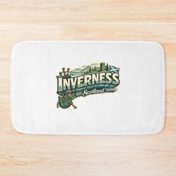 Item preview, Inverness Highlands Scotland Castle and Loch Heritage designed and sold by Aryabek.