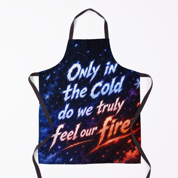 Item preview, Only in the cold do we truly feel our fire.(Anime Ver.) designed and sold by MaxDreamsArt.