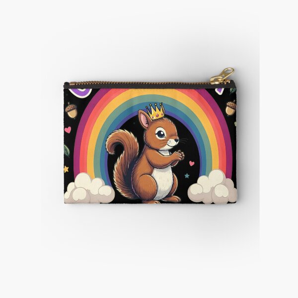 Item preview, Funny Squirrel Survivor Rainbow Cute  designed and sold by ALYGADesign.