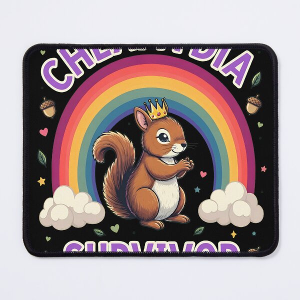 Item preview, Funny Squirrel Survivor Rainbow Cute designed and sold by ALYGADesign.
