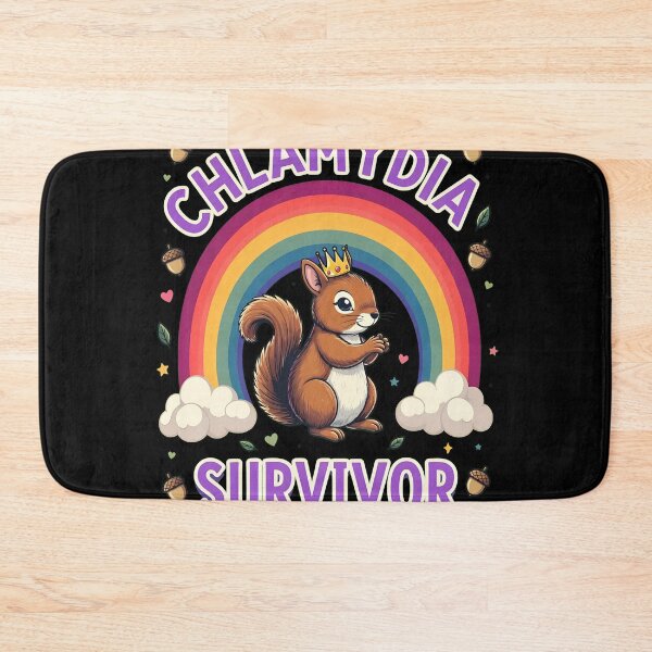 Item preview, Funny Squirrel Survivor Rainbow Cute  designed and sold by ALYGADesign.