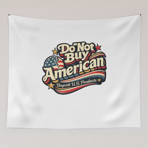 Item preview, Do Not Buy American Boycott United States Products Statement designed and sold by Aryabek.