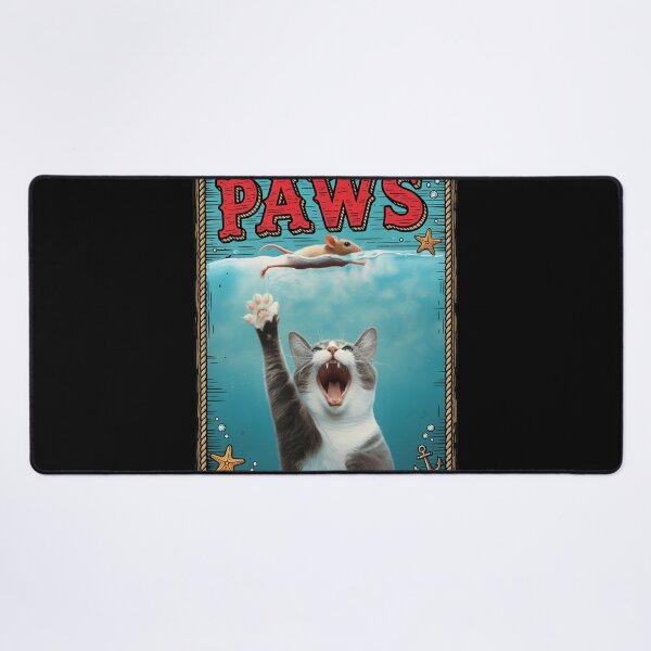 Item preview, Funny Cat Reaching Up PAWS Parody designed and sold by ALYGADesign.