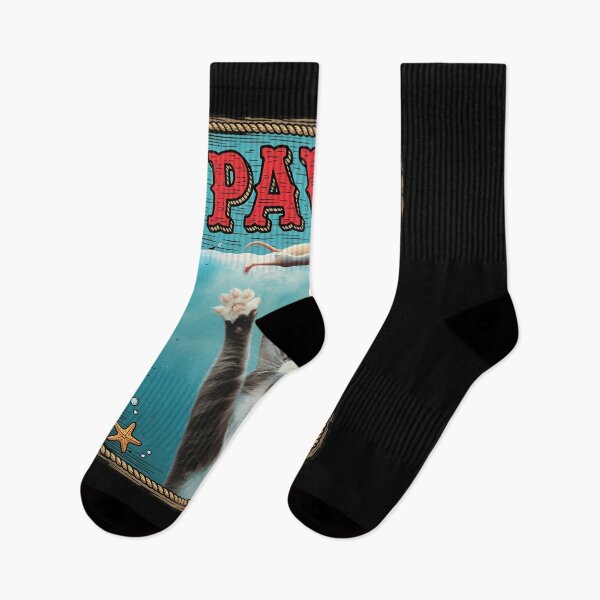 Item preview, Funny Cat Reaching Up PAWS Parody  designed and sold by ALYGADesign.