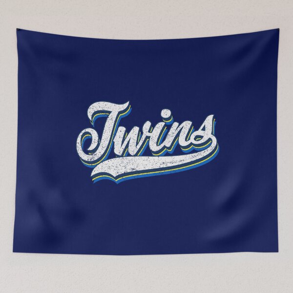 Item preview, Vintage Twins Script Classic City Connect State Connect Sports Fan Team Spirit designed and sold by RockTheFeal.