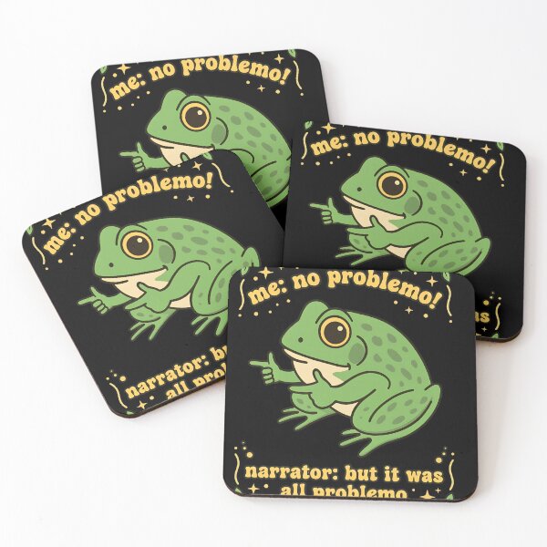 Item preview, No Problemo Frog Meme Humor  designed and sold by ALYGADesign.