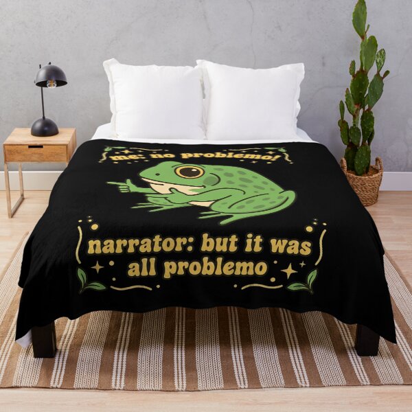 Item preview, No Problemo Frog Meme Humor designed and sold by ALYGADesign.