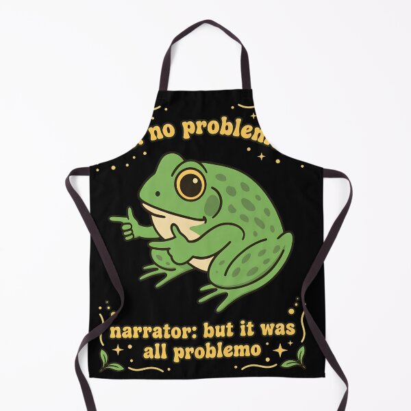 Item preview, No Problemo Frog Meme Humor designed and sold by ALYGADesign.