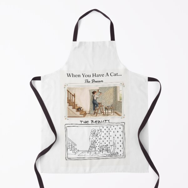 Item preview, Renovations: When You Have A Cat designed and sold by PearlMoonPrints.