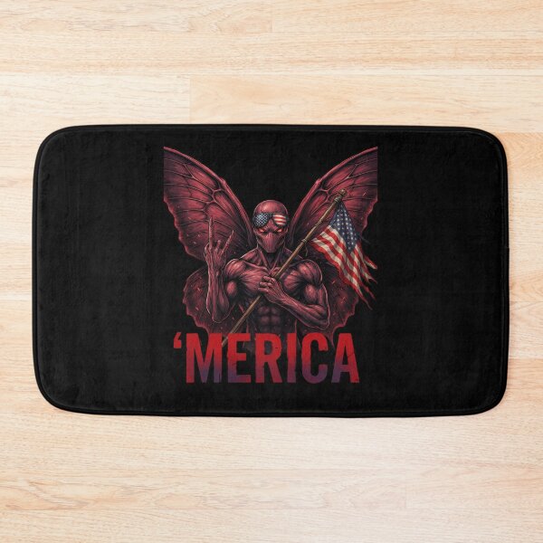 Item preview, : 'Merica Mothman Patriotic Tee designed and sold by DarylWelsh2024.