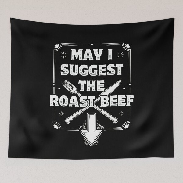Item preview, Suggest The Roast Beef Funny Quote Arrow  designed and sold by ALYGADesign.