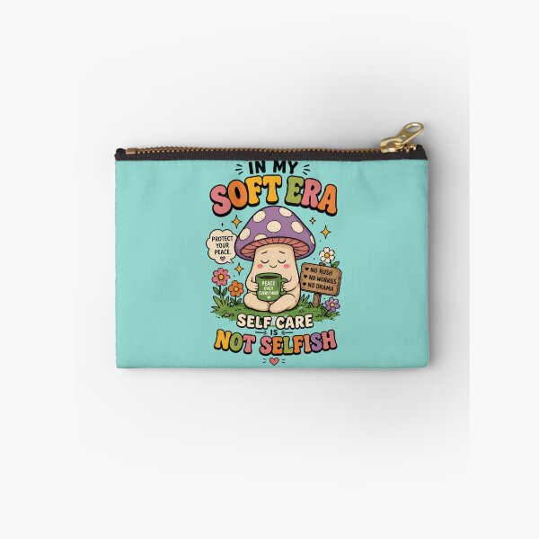 Item preview, Self Care Is Not Selfish Cute Mushroom designed and sold by NEOCHRONOS.