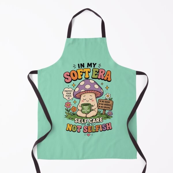 Item preview, Self Care Is Not Selfish Cute Mushroom designed and sold by NEOCHRONOS.