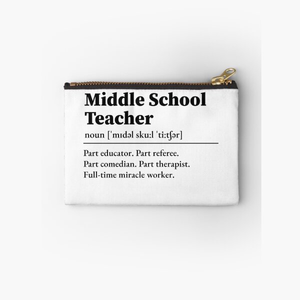 Item preview, Middle School Teacher Definition  designed and sold by LounisArt.