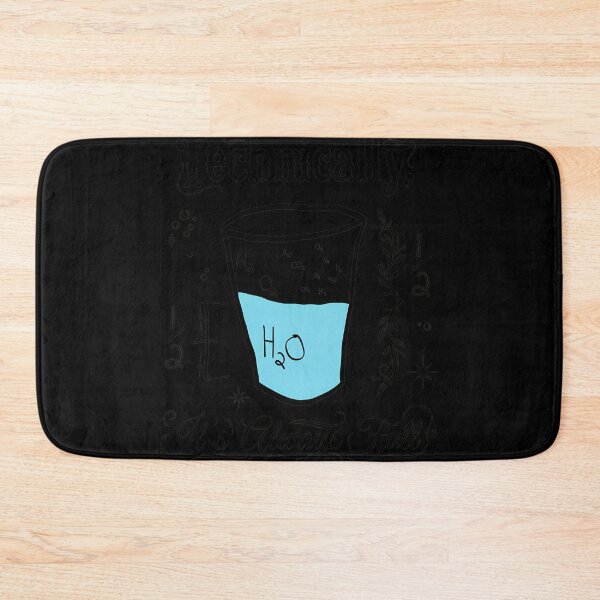 Item preview, Technically Always Full Chemistry Water Glass  designed and sold by WhimsyWephy.