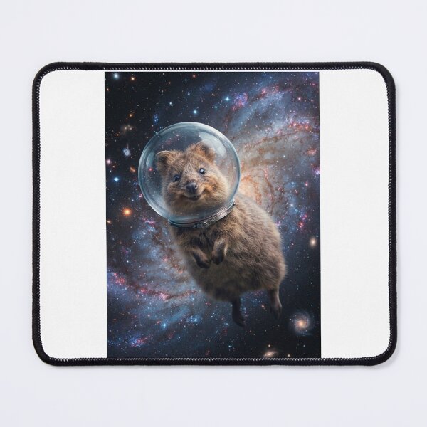 Item preview, Quokka astronaut Galaxy Birthday Party Hat Happy Balloons designed and sold by CheeseBlueprint.