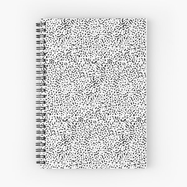 Item preview, Black and White Speckled Abstract Pattern Illustration designed and sold by BetweenForms.