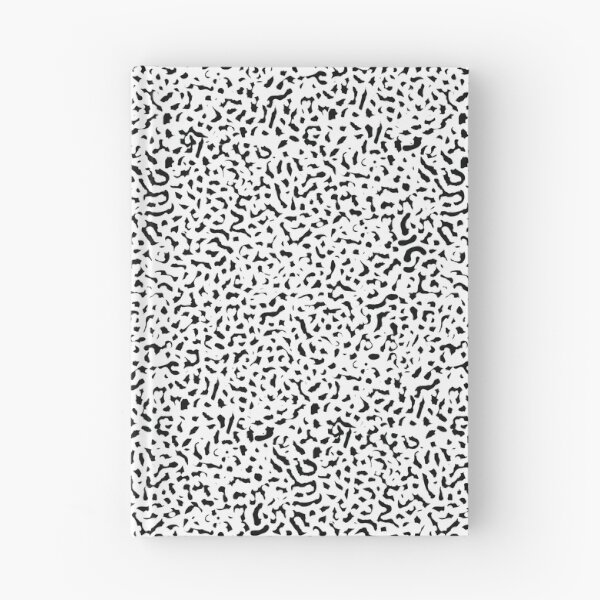 Item preview, Black and White Speckled Abstract Pattern Illustration designed and sold by BetweenForms.