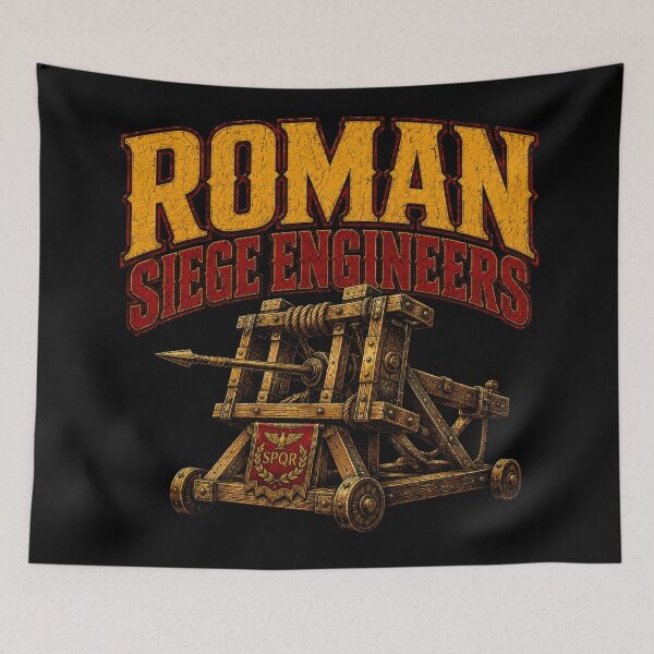 Item preview, Roman Siege Engineers Ancient Warfare Design designed and sold by Retr0Tshirts.