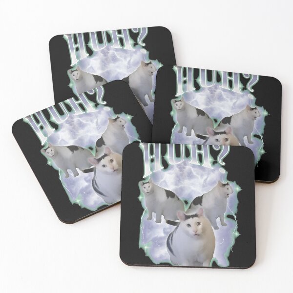 Item preview, Confused Cats Lightning Huh Meme  designed and sold by WhimsyWephy.