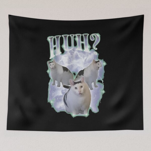 Item preview, Confused Cats Lightning Huh Meme  designed and sold by WhimsyWephy.