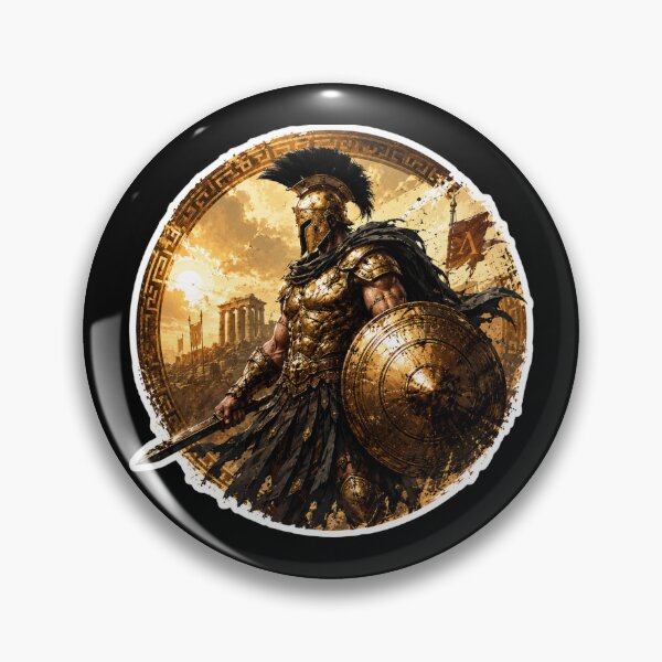 Item preview, Ancient greek warrior spartan designed and sold by SMARTKIT  DESIGNAGENCY.
