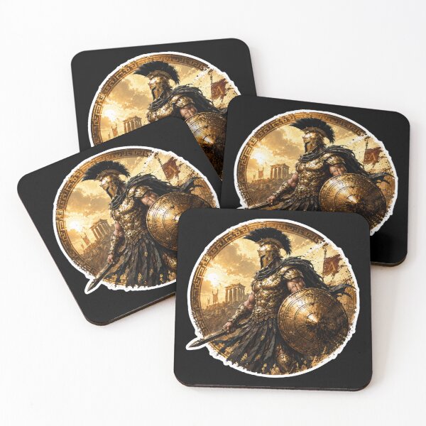 Item preview, Ancient greek warrior spartan designed and sold by SMARTKIT  DESIGNAGENCY.