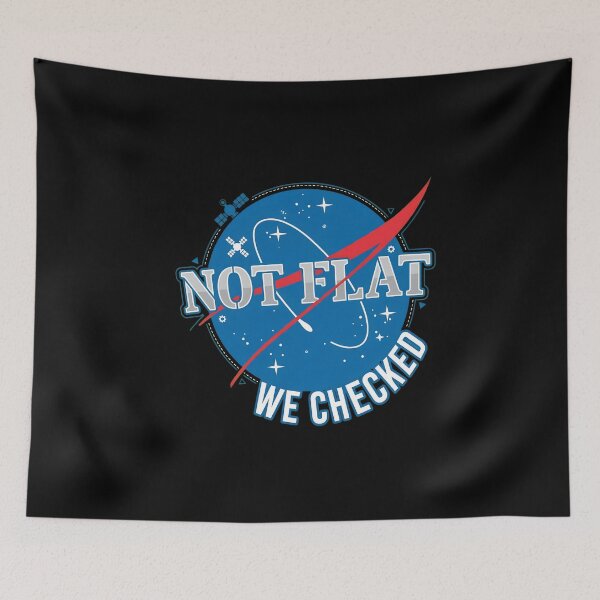 Item preview, Science Is True Flat Earth Joke  Design designed and sold by WhimsyWephy.
