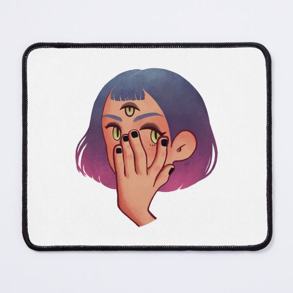 Item preview, Magic Girl Cute Three Eyed Wiccan Witch Anime designed and sold by Hiimnotlara.
