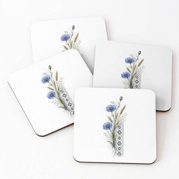 Item preview, Vintage Botanical Wildflower Folk Art designed and sold by PetalGarden.