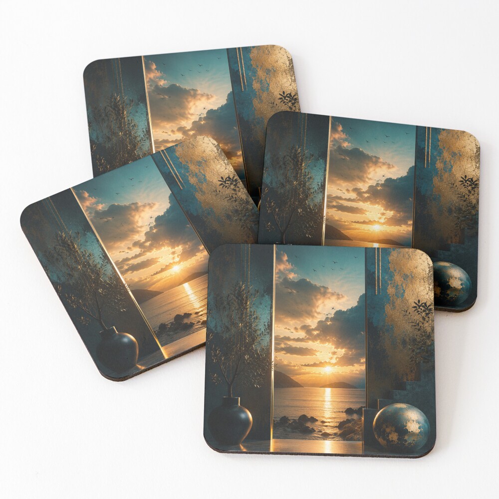 Item preview, Coasters (Set of 4) designed and sold by RINNALab.