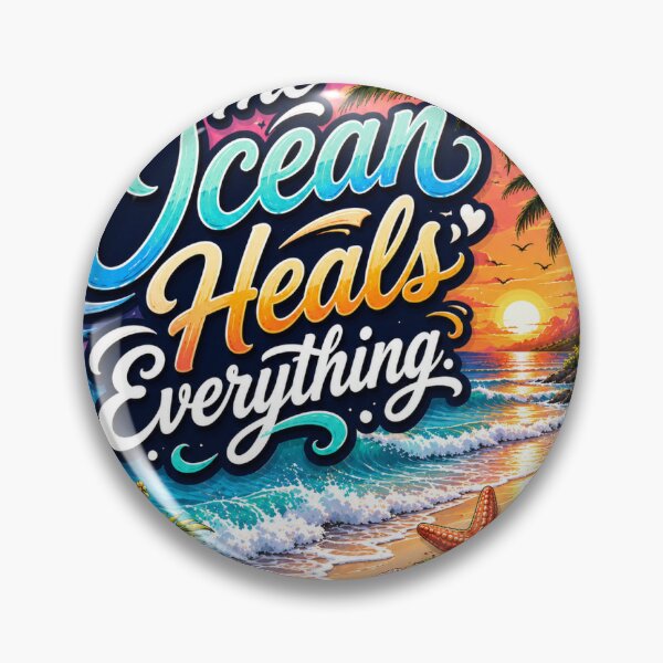 Item preview, Ocean Heals Everything designed and sold by SufirKapur.