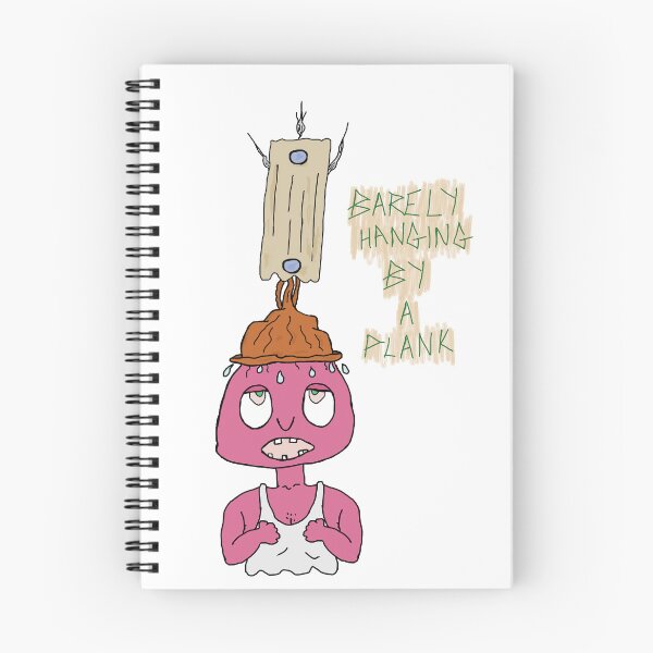 Item preview, Barely Hanging By A Plank designed and sold by Shooz34.
