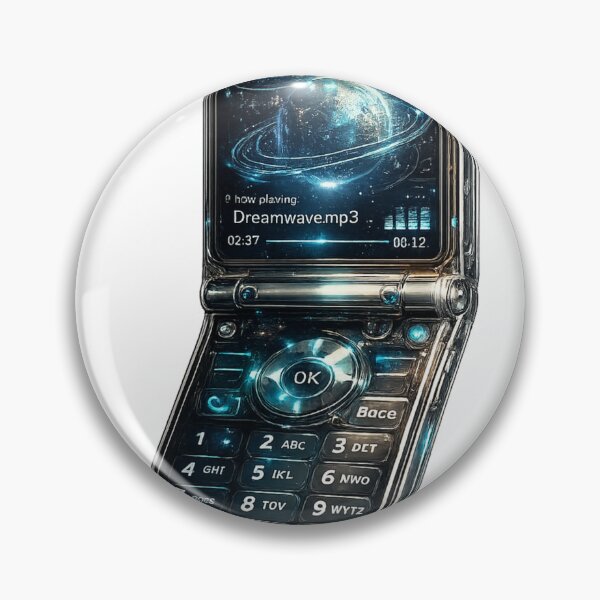 Item preview, Flip Mobile | Retro Phone Typography Design designed and sold by VasiArtLab.