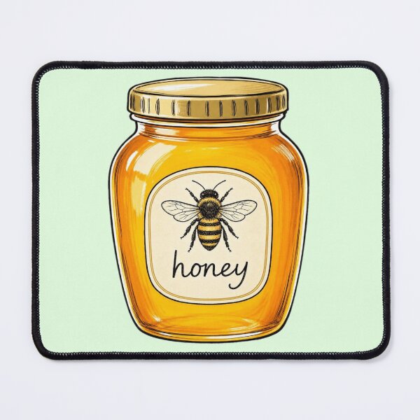 Item preview, Jar of Honey designed and sold by The King's general goods.