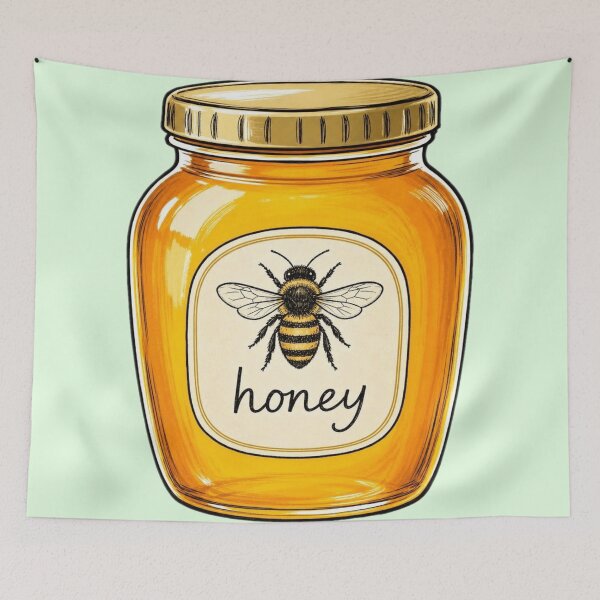Item preview, Jar of Honey designed and sold by The King's general goods.