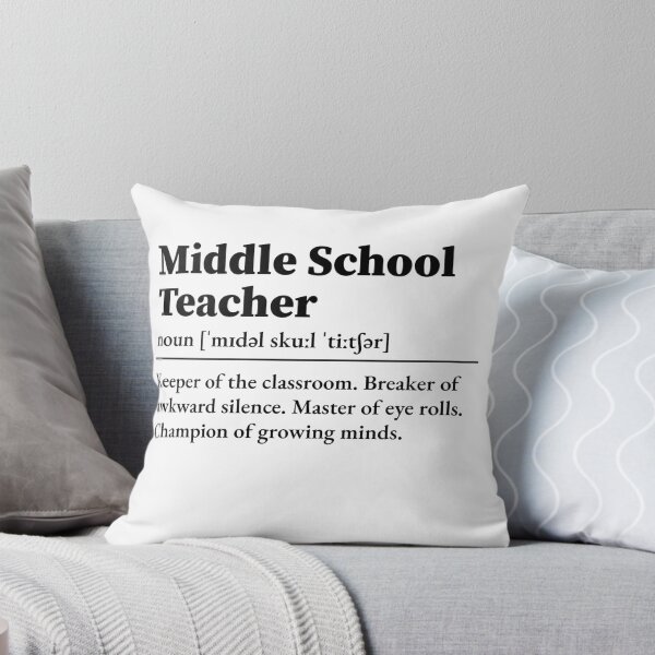 Item preview, Middle School Teacher Definition  designed and sold by LounisArt.
