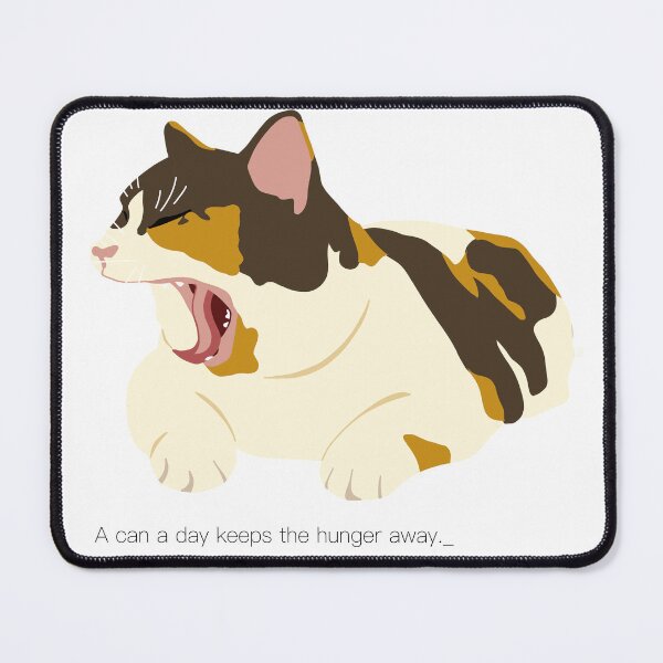 Item preview, The cocky CorianderCat wants to eat. designed and sold by CorianderCat.