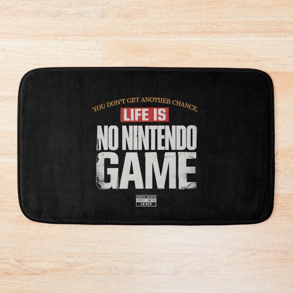Item preview, Life Is No Nintendo Game Eminem - Red Stencil Label Quote designed and sold by Enea Kelo.