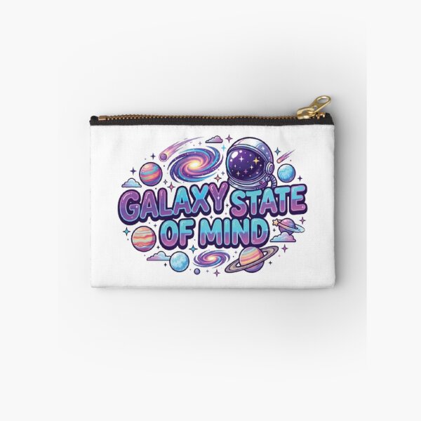 Item preview, Galaxy State Of Mind | Colorful Cosmic Space Typography T-Shirt with Planets & Stars designed and sold by Faisal  Shah.