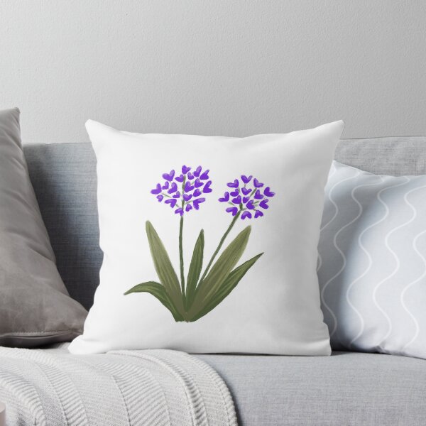 Item preview, Purple Hydrangea Spring Summer Botanical Floral Design designed and sold by The Foxi Co.