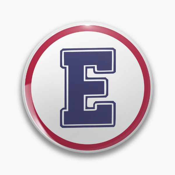Item preview, Alphabet Letter E Circle US Colors designed and sold by Jeallan Designs.