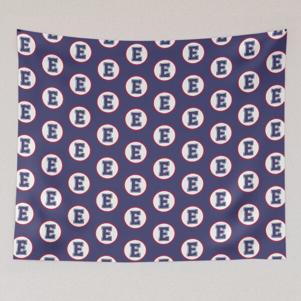 Item preview, Alphabet Letter E Circle US Colors designed and sold by Jeallan Designs.