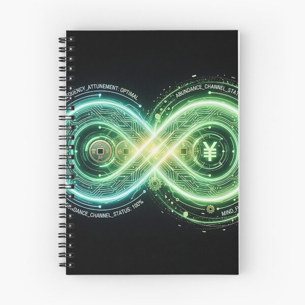 Item preview, Cyberpunk Infinity Wealth Frequency Wave designed and sold by 无限丰富.
