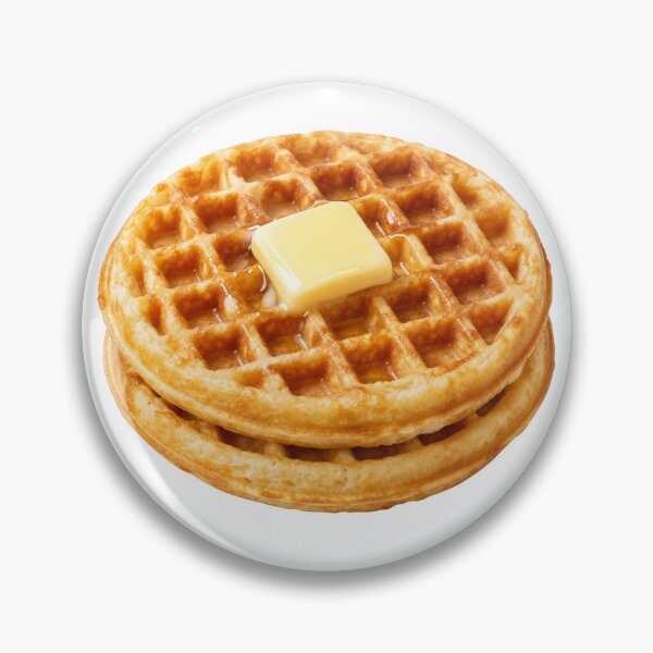 Item preview, Waffles with Butter on White designed and sold by PriyankaSonara.